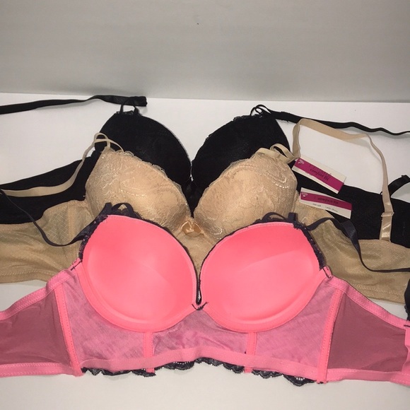 Bundle 3 pieces Push up Bra Confort Fit 4 Hooks - Picture 9 of 12